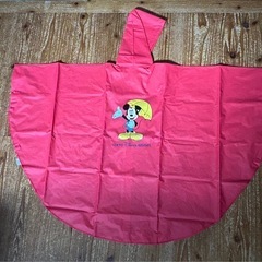 ディズニーランドにて購入 ミッキーマウス レインコート ポンチョ...