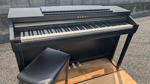 配達無料① KAWAI 電子ピアノ CA48R 20購入 ほぼ新品未使用Level★京都南〜福知山\n東は→姫路〜大阪〜福知山\n西は→姫路〜鳥取市〜兵庫〜岡山まで配達無料 ★ジモティーが一番安い！\n★ジモティーは設置までお手伝い\n【簡単設置】\n★ジモティーは即配達、納品可能！