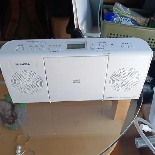 TOSHIBA CD/FM/AMラジカセ