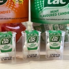 TICTAC （チックタック）ミニサイズ3個セット