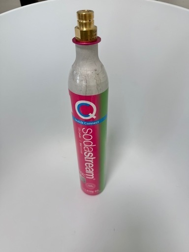 【受付終了】sodastream ガスシリンダー　60L