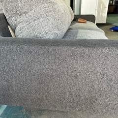 ナフコ　３人掛け
ソファ　中古品　美品の画像