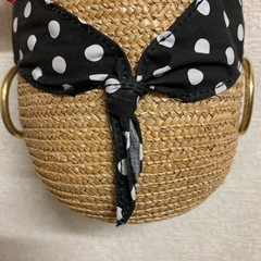 ルルギネス　インポートバッグ　レア　ストローバッグの画像