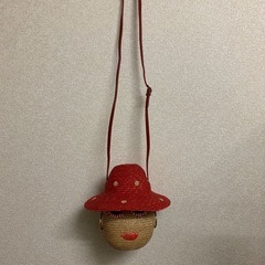 ルルギネス　インポートバッグ　レア　ストローバッグの画像