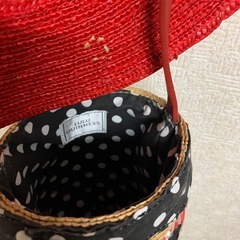 ルルギネス　インポートバッグ　レア　ストローバッグの画像