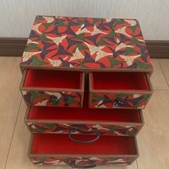 3段引き出し 千代紙の画像