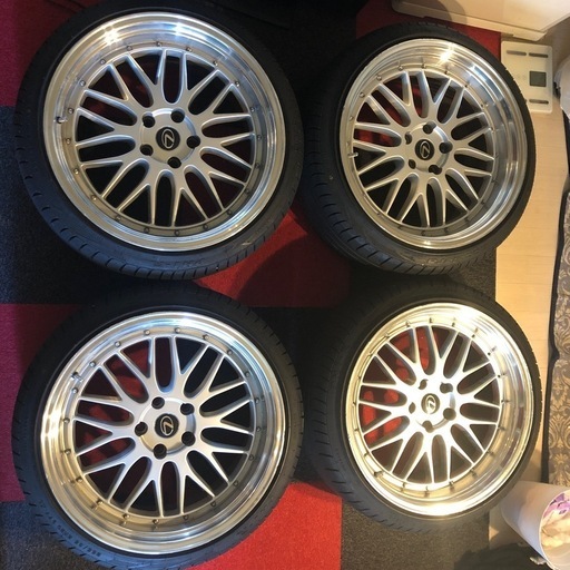 【そ魔王】BBS LMタイプ風 20インチ4本タイヤセット BBSLM風ホイール そ魔王】BBS LMタイプ風 20インチ4本タイヤセット BBS (