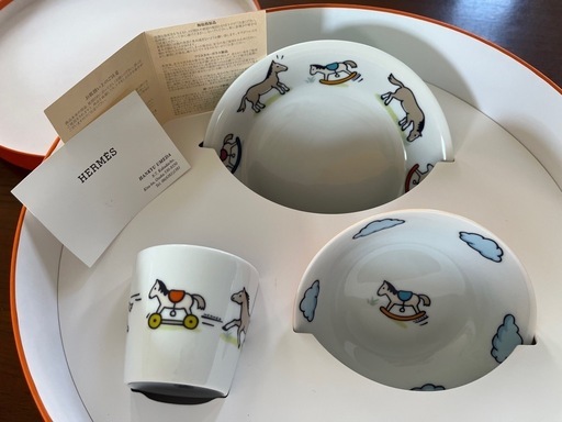 新品未使用【エルメス】アダダ食器3点セット