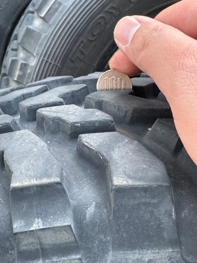 TOYO TRANPATH M/T 195R16C タイヤのみ　ジムニー　バリ山
