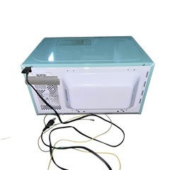 【ジ0810-13】レア品❗️水色 アイリスオーヤマ 電子レンジ IMB-RT17-AA 2019年製の画像