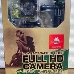 コンパクト　防水　フルHDカメラ　