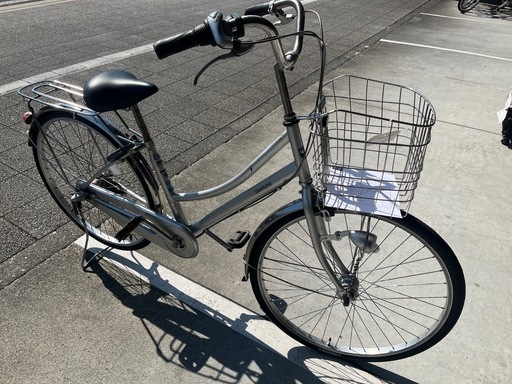 完売御礼】【大人用】整備済中古自転車 CBA 26型トラッドライン 銀色