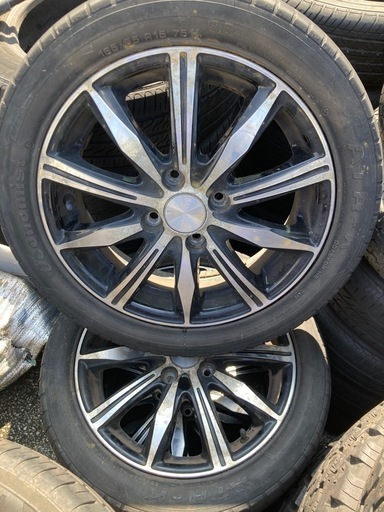 売れました。アルミホイールタイヤセット