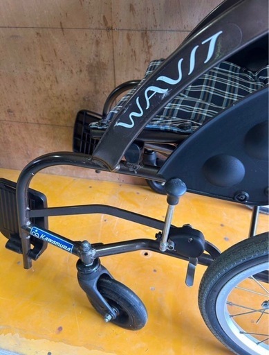 【売却済?】カワムラサイクル介助式車いす【ウェイビット】