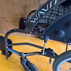 【売却済🙇】カワムラサイクル介助式車いす【ウェイビット】の画像