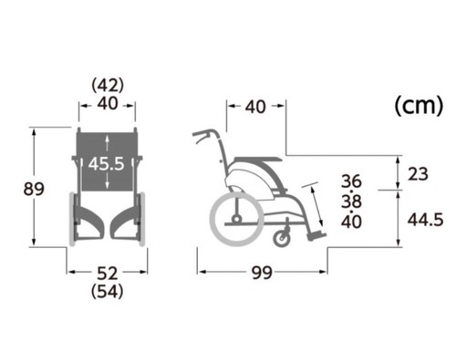【売却済?】カワムラサイクル介助式車いす【ウェイビット】