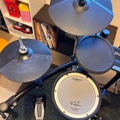 Roland TD-4 電子ドラム　椅子付の画像