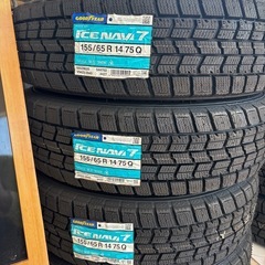 新品　スタッドレスタイヤ　アルミホイールセットの画像
