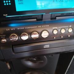 MDダブルデッキCDミニコンポ激安1980円の画像