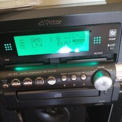 MDダブルデッキCDミニコンポ激安1980円