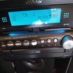 MDダブルデッキCDミニコンポ激安1980円の画像