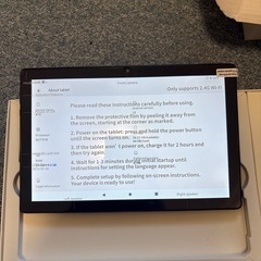新品未使用 タブレット10インチ の画像