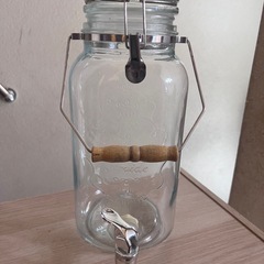 ガラスドリンクサーバー　ウォーターサーバー　ジャー
