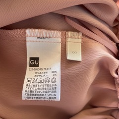 ピンク フレアスカート　入学式　GU サイズSの画像