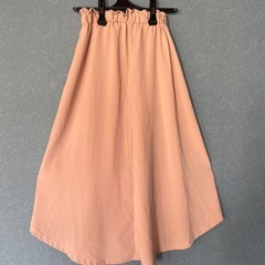 ピンク フレアスカート　入学式　GU サイズSの画像