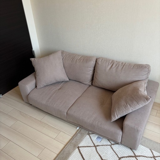 ソファー　ローソファー　二人掛けソファー