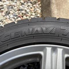 ホイール付きスタッドレスタイヤ 4本　屋内保管 215/50R17 4本　バリ山　　　　　　の画像