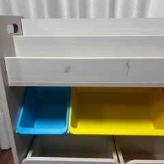 おもちゃ収納　絵本ラック　絵本棚の画像