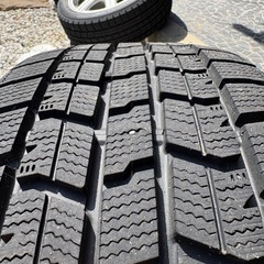 ホイール付きスタッドレスタイヤ 4本　屋内保管 215/50R17 4本　バリ山　　　　　　の画像