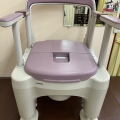 panasonic パナソニック 樹脂製ポータブルトイレ座楽 ラフィーネ