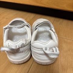 イフミー 上履き キッズ  IFME バレエタイプ スペアインソール 15cm ホワイトの画像