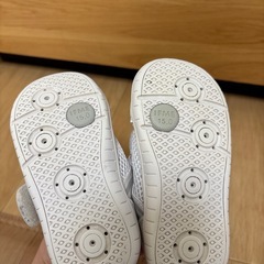 イフミー 上履き キッズ  IFME バレエタイプ スペアインソール 15cm ホワイトの画像