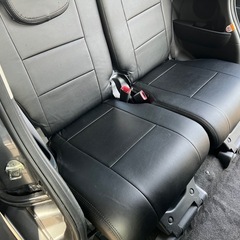 タント　LA600S カスタム　シートカバー　ブラックの画像