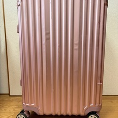 スーツケース　ピンク　キャリーケースの画像