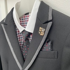 キッズフォーマル　
男児スーツ　110cm ①の画像