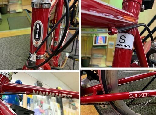 SCHWINN SLICKER フラットバー ロードバイク サイズS(530mm) レッド シュウィン スリッカー 札幌市 豊平区 西岡店