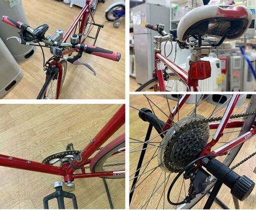 SCHWINN SLICKER フラットバー ロードバイク サイズS(530mm) レッド シュウィン スリッカー 札幌市 豊平区 西岡店