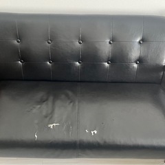 ヴィンテージ　レザーソファ