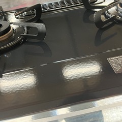 RINNAI リンナイ　ガステーブル　KG34NBKL　2022年製　都市ガス　ひねり式　左強火力　ガスコンロの画像