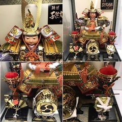 五月人形 こどもの日 兜飾りの画像