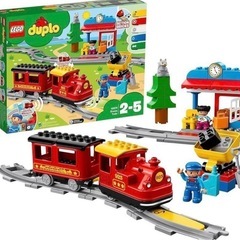 レゴデュプロおもちゃラキュー電車男の子知育玩具線路　