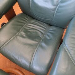 ♪北欧 EKORNES リクライニングチェア オットマン付 ストレスレスチェア 一人掛けソファ♪の画像