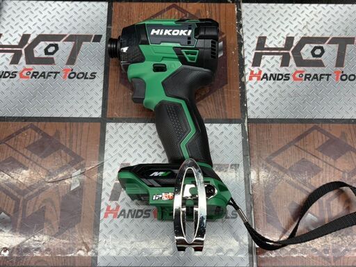 【未使用】ハイコーキ HiKOKI WH36DD(2XHGSZ) コードレスインパクトドライバ 36V バッテリ×2・充電器付き