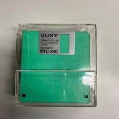 SONY MFD-2HD フロッピーディスク 1.44MB ケース付きの画像