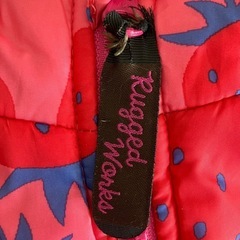 （130サイズ）RUGGED WORKS ラゲッジワークス いちご アウター ジャンパー の画像
