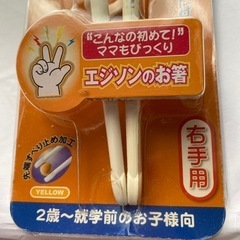 【箸の 練習に】エジソンのお箸　未使用品の画像